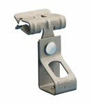 H-Ti/T Rod to Flange Clip, 0.375" (M10) Hole, Threaded, 0.125"-0.25" (3.2-6.4 mm) Flange