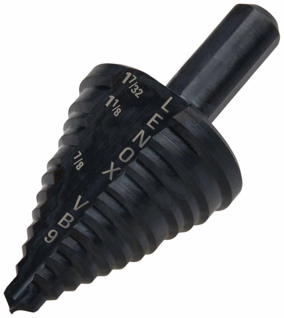 30909-Vb9 Vari-Bit 7/8-Inch, 1-1/8-Inch And 1-7/32-Inch Step Drill Bit With 3/8-Inch Shank