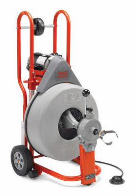 Machine with One Pair of Gloves, AUTOFEED, Standard 5/8" (16 mm) ToolSet, and: C-27, 75' (23 mm) x 5/8" (16 mm) Cable