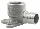 SSPEX-DE0705 - '3/4"x1/2" FPT 304SS Crimp PEX Female Drop Ear Elbow - F1807'
