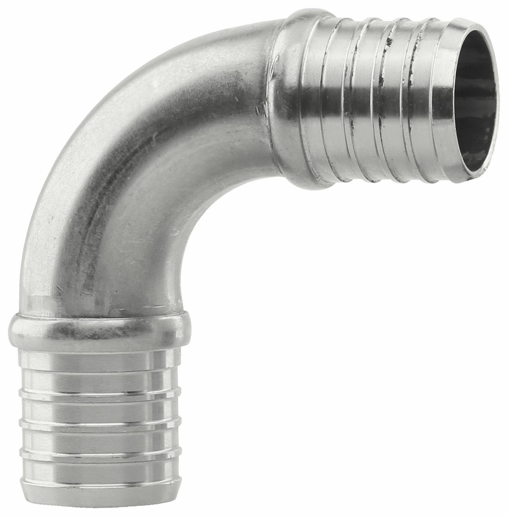 SSPEX-E10 - '1" 304SS Crimp PEX Elbow - F1807'