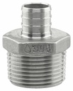 SSPEX-MA0710 - '3/4" x 1" MPT 304SS Crimp PEX Male Adapter - F1807'