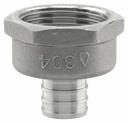 SSPEX-FA0710 - '3/4" x 1" FPT 304SS Crimp PEX Female Adapter - F1807'