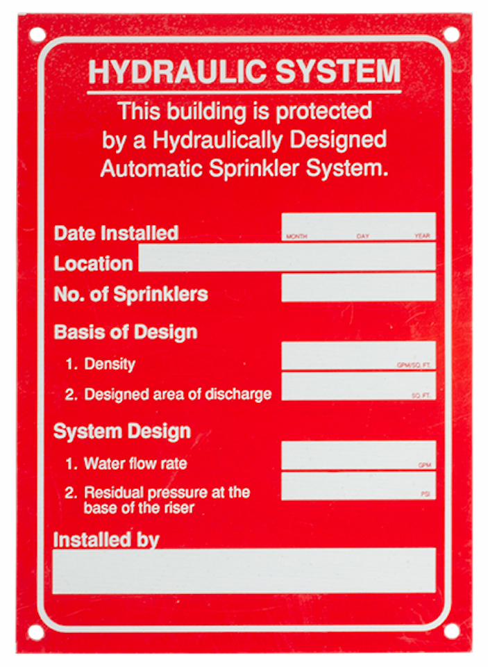 Hydraulic Card 5X7 New Style Metal English