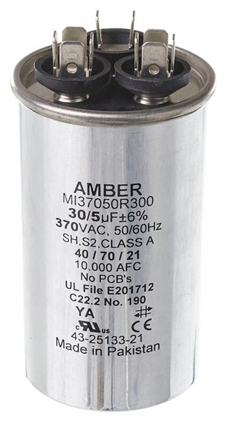 Capacitor - 30/5/370 Dual Round