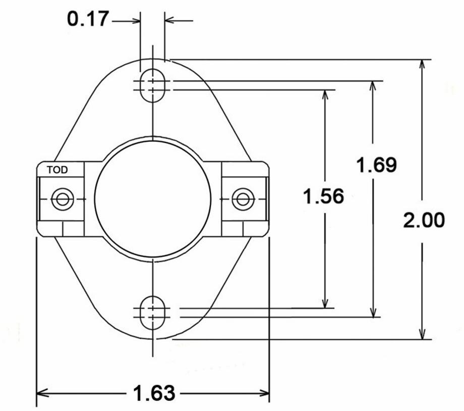 Limit Switch - Auto Reset (Flanged Airstream)