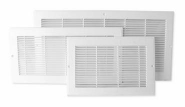 12 X6 PLASTIC R/A GRILL