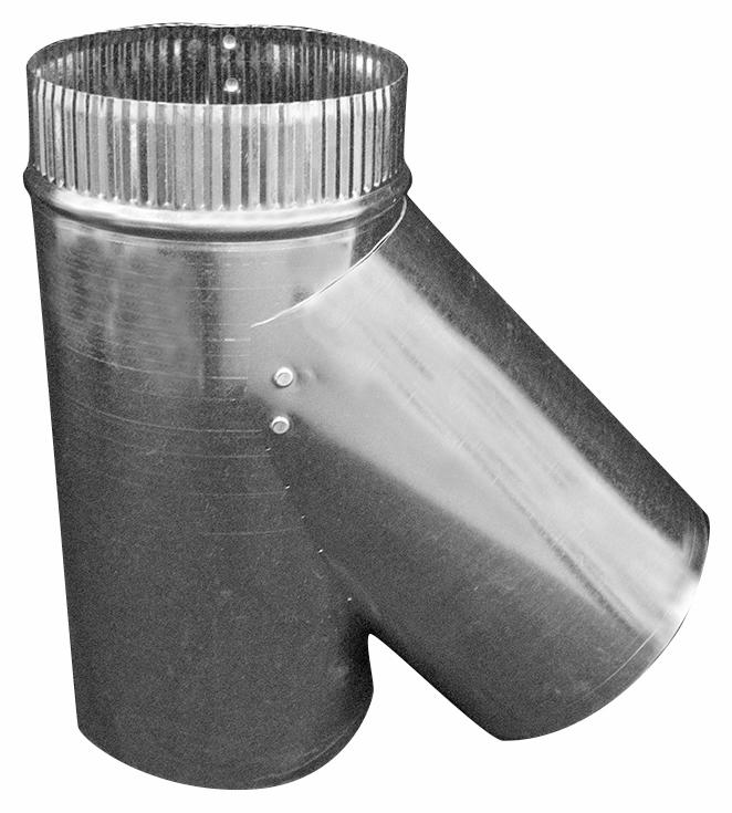 7" x 7" x 6" Wye 26ga