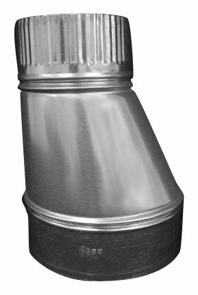 10"-7" Pipe Reducer Straight One Side BE/SE 28ga