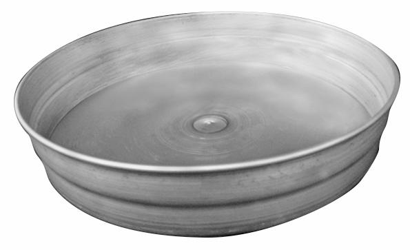 3" Spun Plug/Tee Cap Galvanized