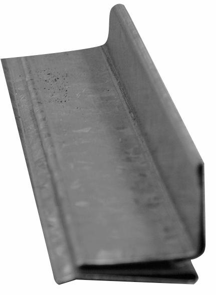 1/2" x 10' Standing Slip Cleat 26ga (per foot)