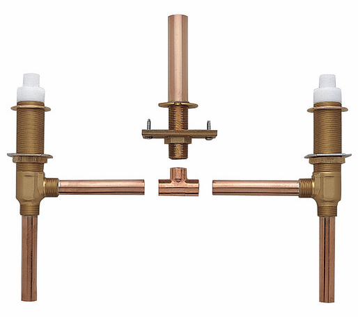 Rough-In for 3-Hole Roman Tub (Adjustable)