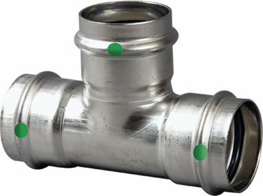 2 X2 X1-1/2 P/P STAINLESS STEEL TEE