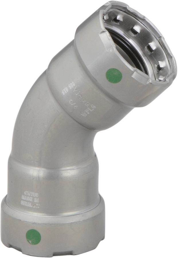 1-1/2 MEGA PXP 45 ELBOW