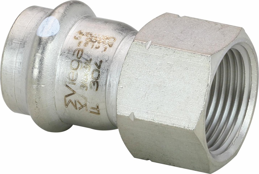 3/4 P/P STAINLESS STEEL CXF ADAPTER FKM