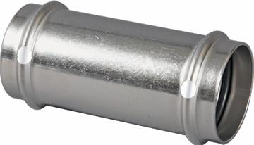 1/2 P/P STAINLESS STEEL CXC COUPLING L/STP FKM