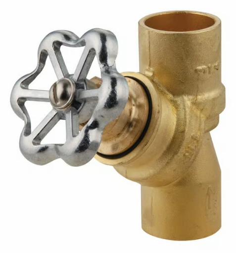 STR VLV-3/4"NOM SWT X 3/4"NOMSWT-RB-60o-NO DRN-RGH