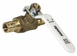 [1810940] ProPEX LF Brass Ball Valve (full port), 1/2" PEX x 1/2" PEX
