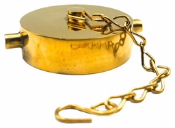 [3809645] 2-1/2 BRASS FBCT CAP/CHAIN