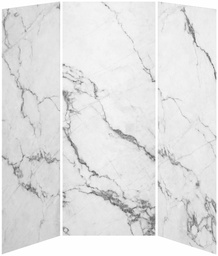 [3752780] 36 x 36 x 36 3-Panel Shower Wall Kit for Alcove Installation