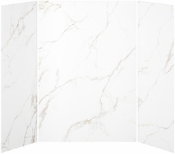 [3747865] 36 x 60 x 36 3-Panel Shower Wall Kit for Alcove Installation
