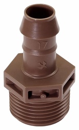 [4625105] 17mm Barb x 3/4 MPT Male Adapter