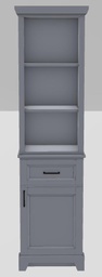[2570525] 18" RH Linen Tower Bellrose Lower Door Only with Square Handles