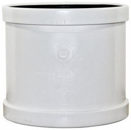 [7699912] 6" PVC COUPLING SWR DR35 GxG RING-TITE/TRENCH TOUGH PLUS
