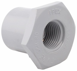 [3256618] 1 1/2"x1 1/4" CPVC SCH80 RED. BUSHING SPxFPT CORZAN