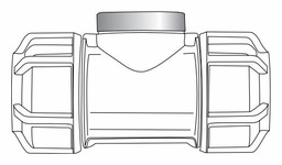 [5325060] 1 1/4"x1" FEMALE TEE CTS PHILMAC 3G