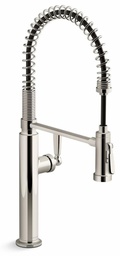 [2966125] Edalyn by Studio McGee Semi Professional Kitchen Faucet with Spring Pulldown Spray