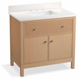 [2968500] Malin by Studio McGee 36" Bathroom Vanity with Sink and Quartz Top