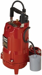 [1584400] 1/2 HP 1-Phase 208-230V Effluent PUmp Auto with 25' Cord