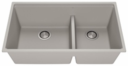 [3748750] Bacia 33" Granistone 2 Bowl Undermount Kitchen Sink