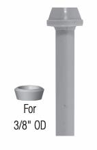 [1690510] 20" Pex Faucet Riser 3/8" OD