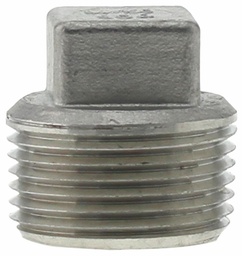 [7119985] SS304P-07 - '3/4" 304SS Cored Plug Iso4144'