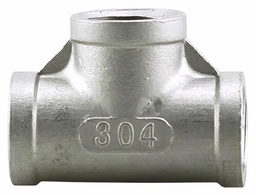 [7119924] SS304T-05 - '1/2" 304SS Tee Iso4144'
