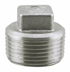 [7110940] SS316P-01 - '1/8" 316SS Cored Plug Iso4144'