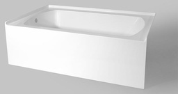 [1161250] Vogue 60 x 30 Alcove Tub with LH Drain