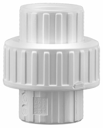 [7642144] 457-007 - '3/4" Slip x Slip Union O-Ring Type - Schedule 40 PVC'