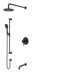 [2616820] Authentica Shower System with Wall Arm Rainshower