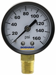 [6649904] PG-160 - '2" Dry Gauge 1/4" Lm 0-160'