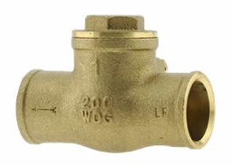 [3505020] 08060312NL - 'NO LEAD 1/2"CxC SWING CHECK'