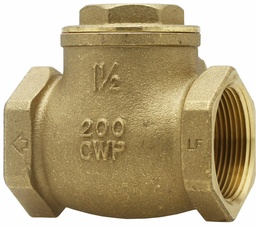 [3505048] 08060711NL - 'No Lead 1-1/2"FPT Swing Check'