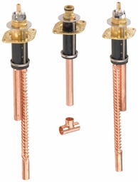 [3062950] Flexible Rough-in for 3-Hole Roman Tub Faucet (Copper Connections)