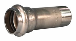 [6663105] 1/2" Vic-Press Male Adapter 304 Stainless Style P596