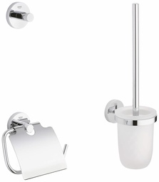 [7081105] Essentials City 3-in-1 Bathroom Accessories Set