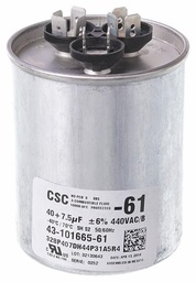 [4812272] Capacitor - 40/7.5/440 Dual Round