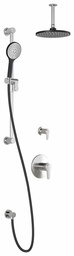 [3741746] Kontour TD2 Standard Thermostatic Shower System with Vertical Ceiling Arm