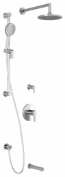 [3741752] Kontour TD3 Thermostatic Tub and Shower System with Wall Arm